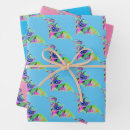 Buscar fluorescente papel de regalo Colorido