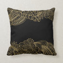 Buscar cordón negro cojines Elegante