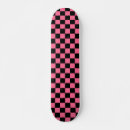 Buscar color rosa negro de tablas de skate Patrón