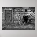 Buscar bicicleta antigua posters Blanco y negro