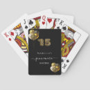 Buscar globo barajas de cartas Oro