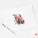 Buscar cardenal rojo pegatinas Acuarelas