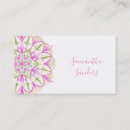 Buscar hojas verdes tarjetas de visita Floral