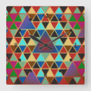 Buscar triángulos relojes de pared Elegante