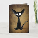 Buscar gato gótico tarjetas 9 º gata