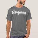 Buscar perdonado camisetas Dios