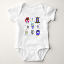 Buscar búhos bebe ropa Colorido