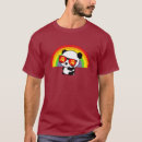 Buscar panda del arco iris camisetas Adorable