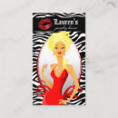 Buscar blonde tarjetas de visita Artista