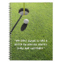 Buscar golfista cuadernos Divertido