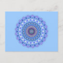 Buscar mandala azul postales Para ella