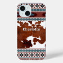 Buscar western iphone fundas Piel de vaca