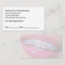 Buscar ortodoncia tarjetas de visita Dientes