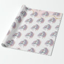 Buscar magical papel de regalo Unicornio
