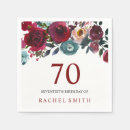 Buscar blanco verde rojo servilletas Floral