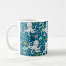 Buscar pulpo lindo tazas Café