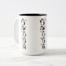 Buscar dibujo animado del pingüino tazas General y unisex