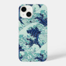 Buscar hokusai iphone fundas Azul