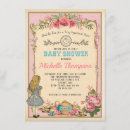 Buscar sombrerero enojado invitaciones Vintage