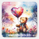 Buscar valentine teddy bear pegatinas Acuarela