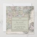 Buscar mapa antiguo invitaciones Vintage