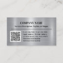Buscar acero industrial tarjetas de visita Moderno