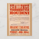 Buscar houdini postales Magia