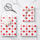 Buscar lunares rojos papel de regalo Para ella