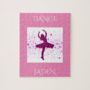 Buscar de la danza puzzles Chica