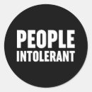 Buscar intolerante pegatinas Divertido