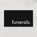 Buscar funeral tarjetas de visita Profesional