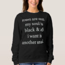 Buscar rosas rojas sudaderas Negro