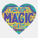 Buscar magia corazon pegatinas Mago
