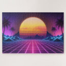 Buscar futurista puzzles Puesta de sol