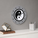 Buscar símbolo yin yang relojes de pared Equilibrio
