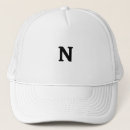 Buscar letra n camionero gorras Monograma