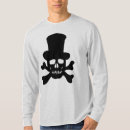 Buscar huesos de halloween camisetas Blanco y negro