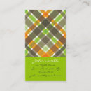 Buscar verde marrón tarjetas de visita General y unisex