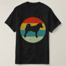 Buscar shiba inu camisetas Silueta
