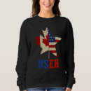 Buscar bandera canadiense sudaderas Hoja