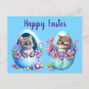 Buscar gatito de pascua postales Para todos