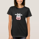 Buscar cara de la vaca camisetas Adorable