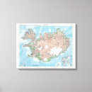 Buscar mapa de islandia arte Vintage
