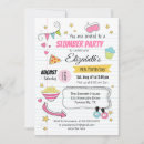 Buscar fiesta de pijama invitaciones Noche de cine