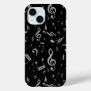 Buscar musical iphone fundas Negro