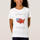 Buscar mapa estados unidos camisetas Americana
