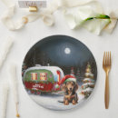 Buscar dachshund platos Navidades