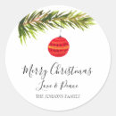 Buscar bambú verde pegatinas Feliz navidad