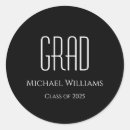 Buscar graduación negra pegatinas Para él