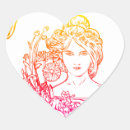 Buscar mujer corazon pegatinas Elegante